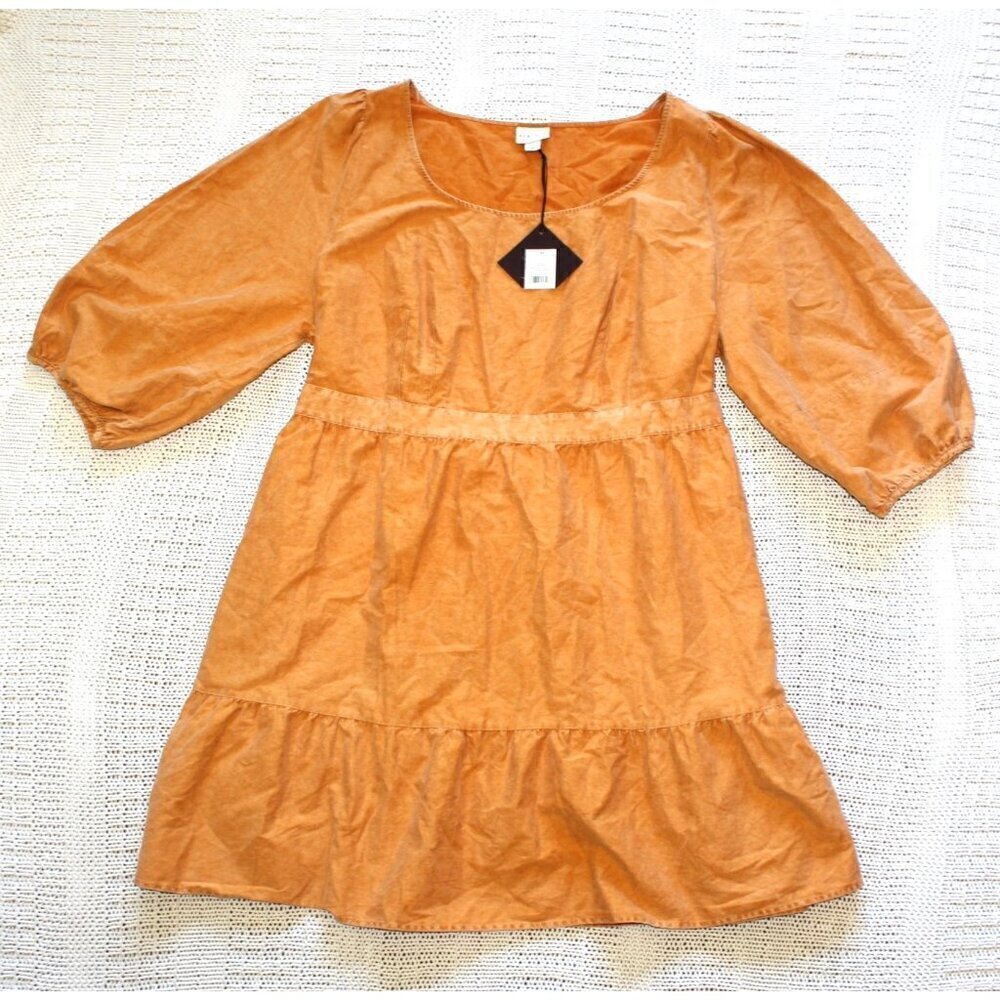 Ava & Viv Rust Orange Mini Dress